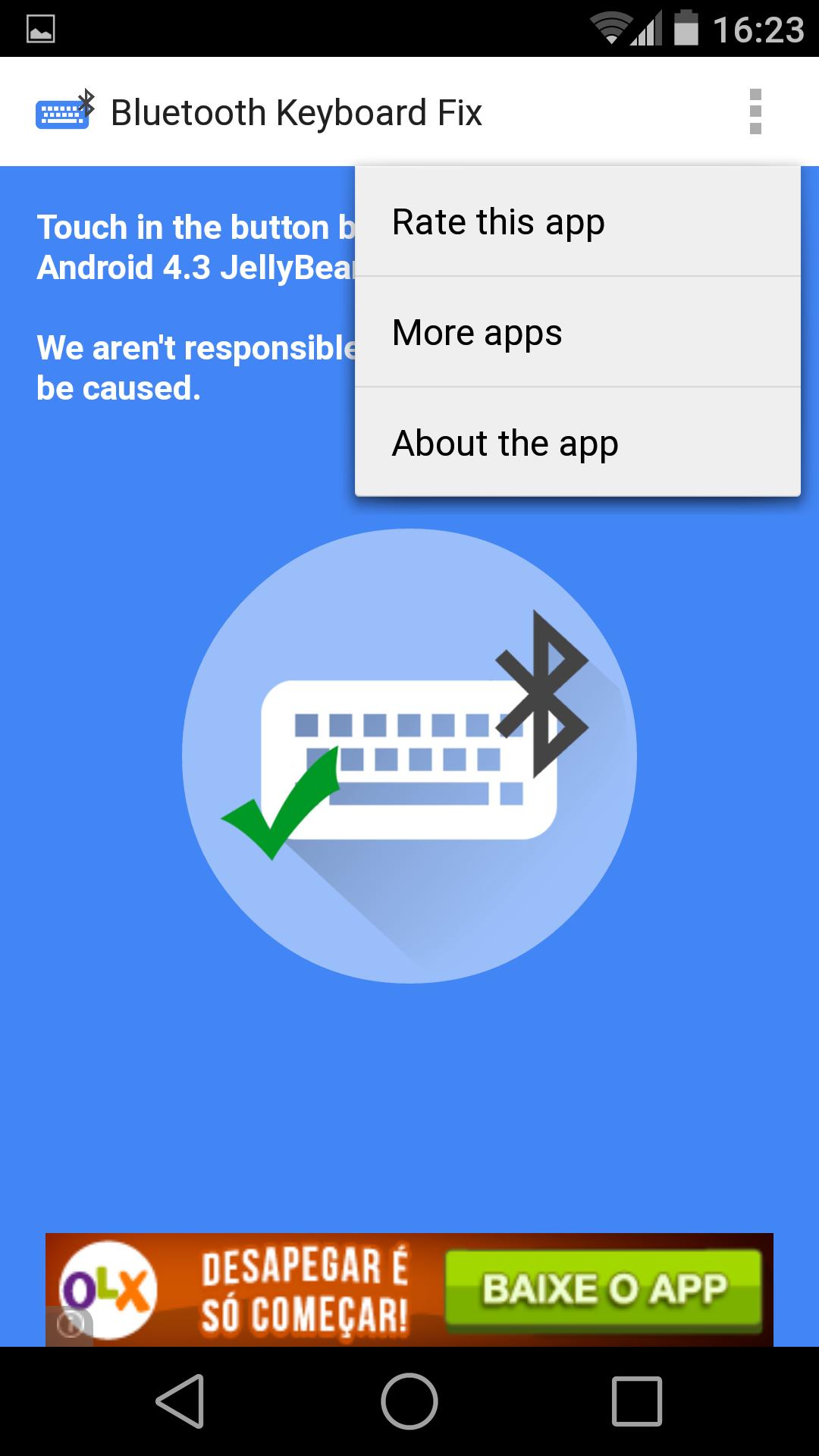 Bluetooth Keyboard Bug Fix