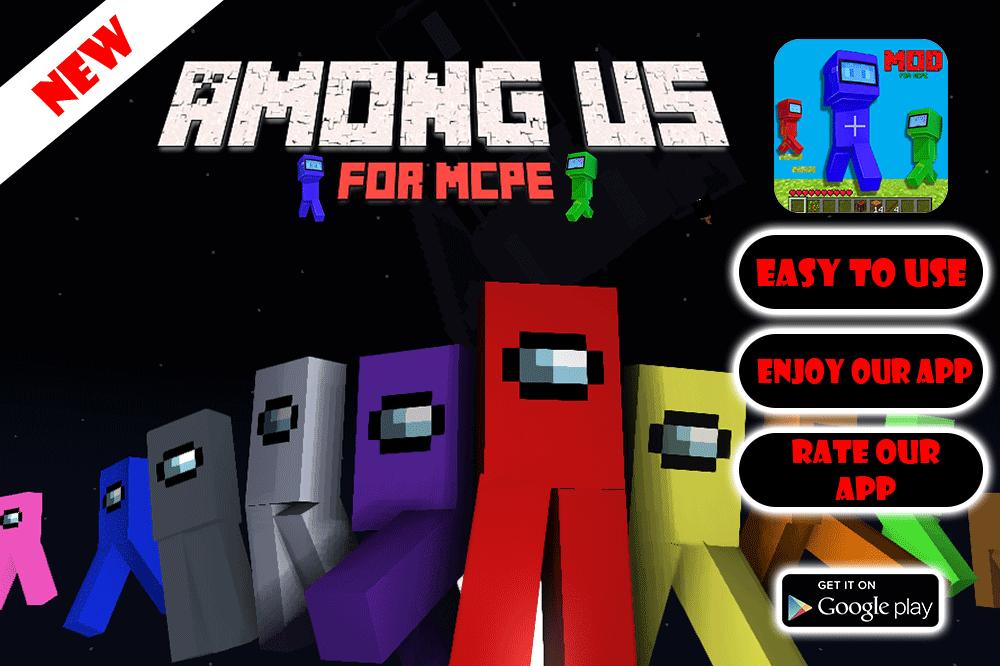 Map Among Us Mod for Minecraft PE