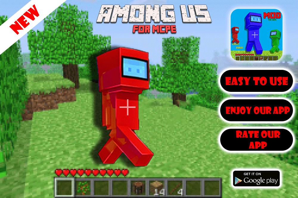 Map Among Us Mod for Minecraft PE