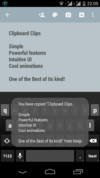 Clipboard Clips