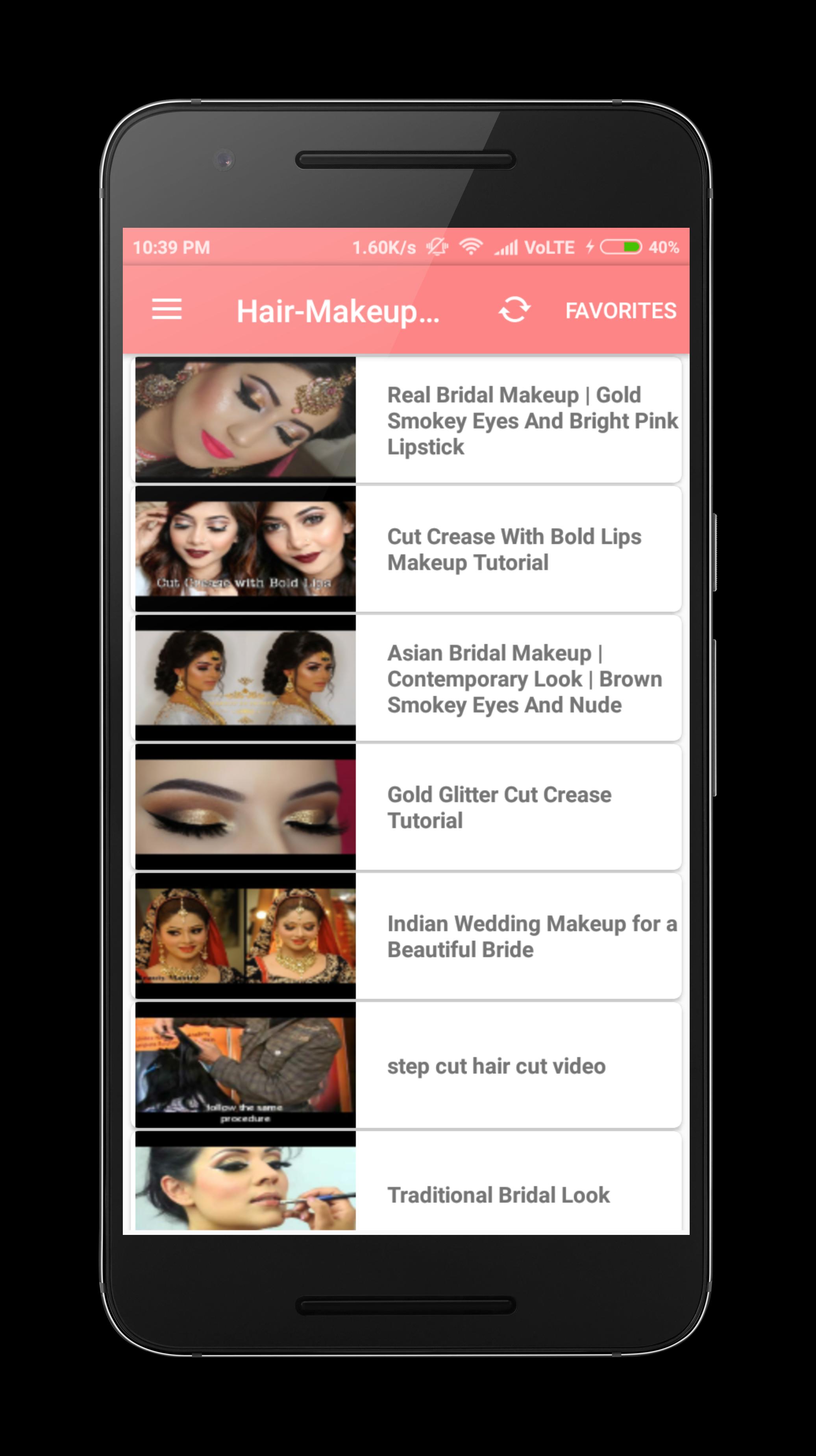 Hair Cutting & Makeup Tutorial Videos