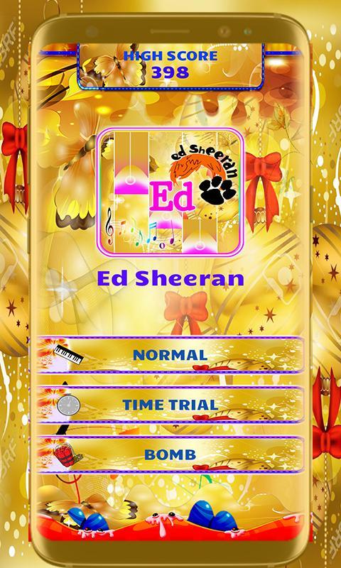 Edsheeran Piano Tile Game