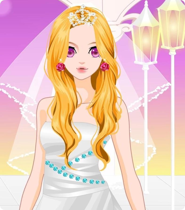 Pretty Charming Bride Dress Up
