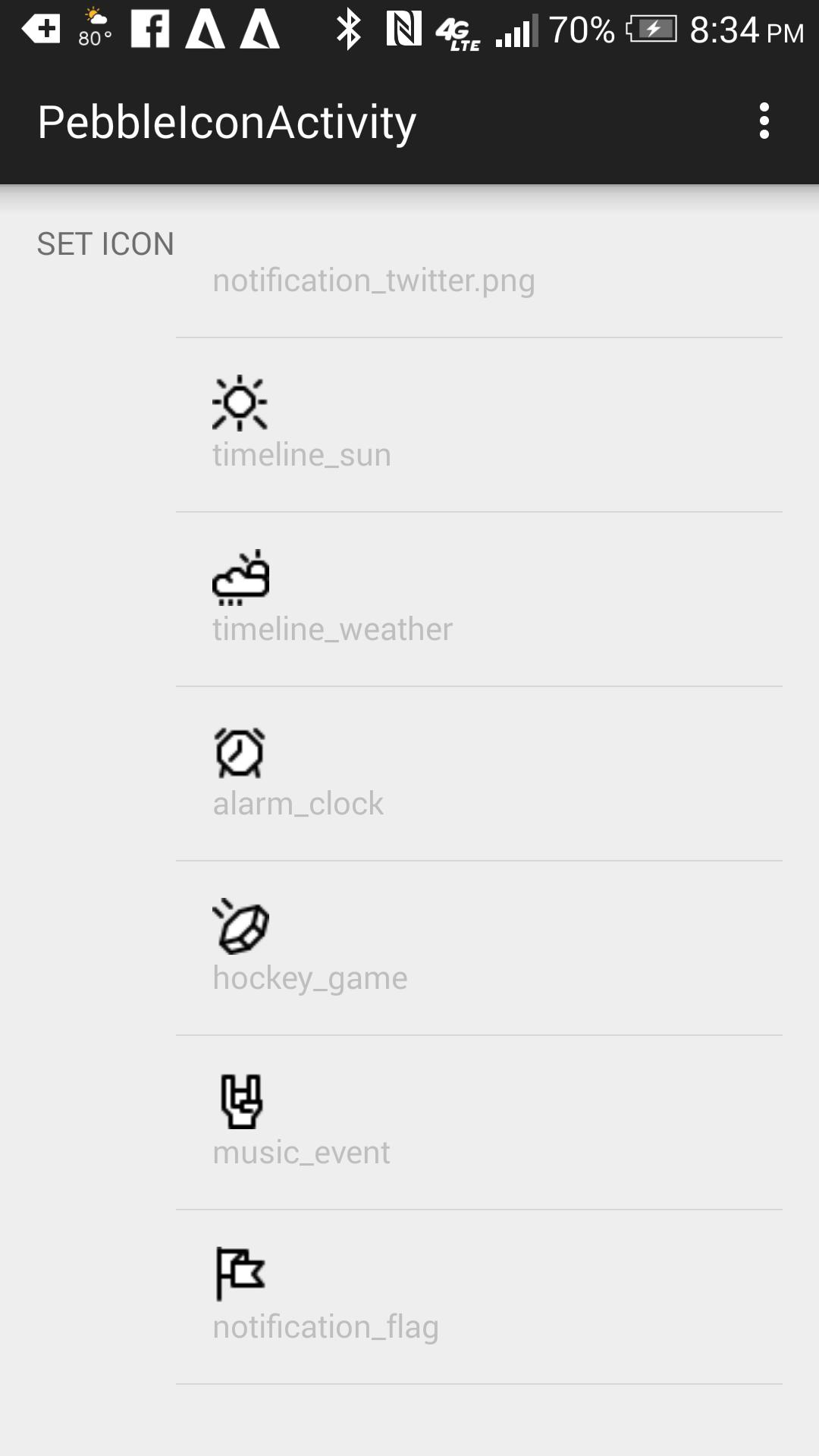 Enter The Timeline for Pebble