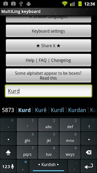 Kurdish Keyboard Plugin