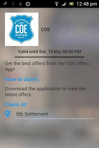 COE Offers
