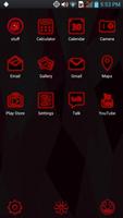 Next Launcher - Red Theme