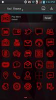 Next Launcher - Red Theme