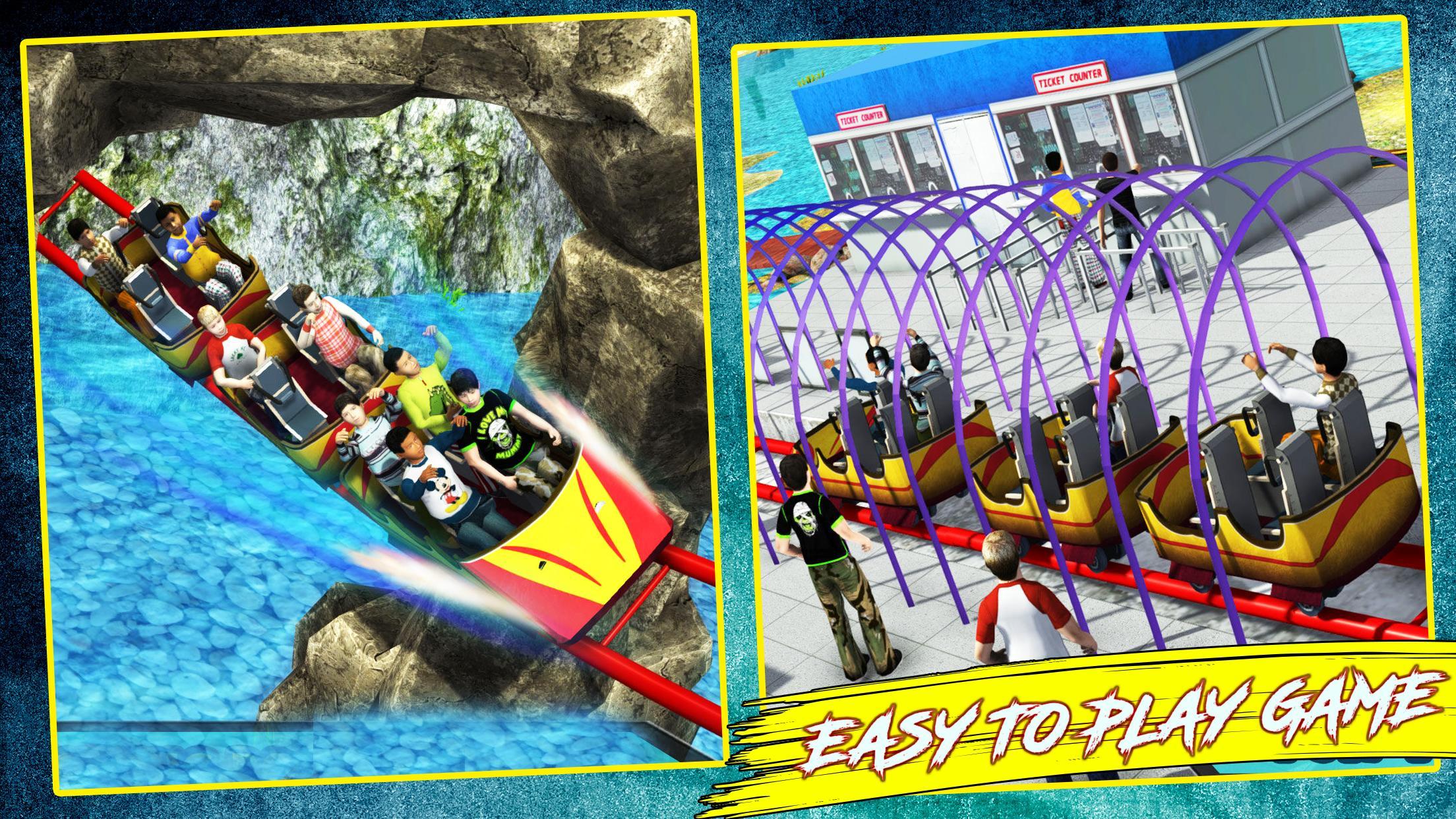 VR Roller Coaster Simulator 3D - Theme Park Tycoon