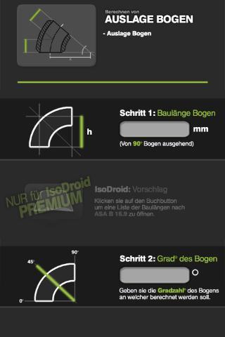 IsoDroid Auslagenberechnung
