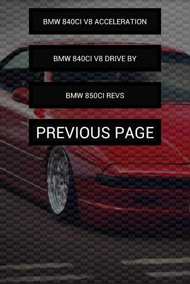 Engine sounds of 850i