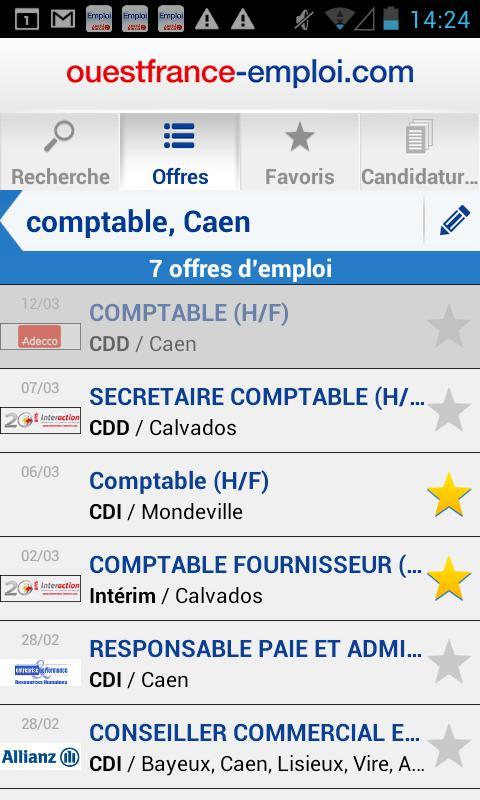 Emploi Ouest-France