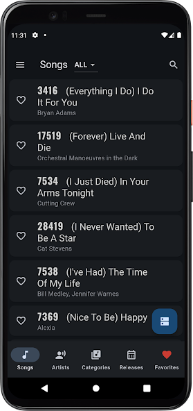 Platinum Karaoke Songbook