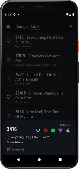 Platinum Karaoke Songbook