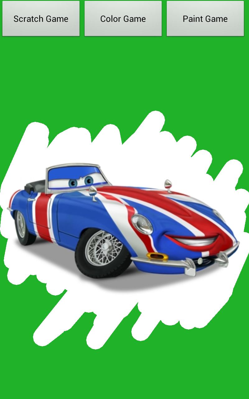 Car Scratch Game for Kids Free
