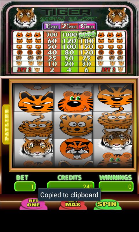 Tiger Spin Slot
