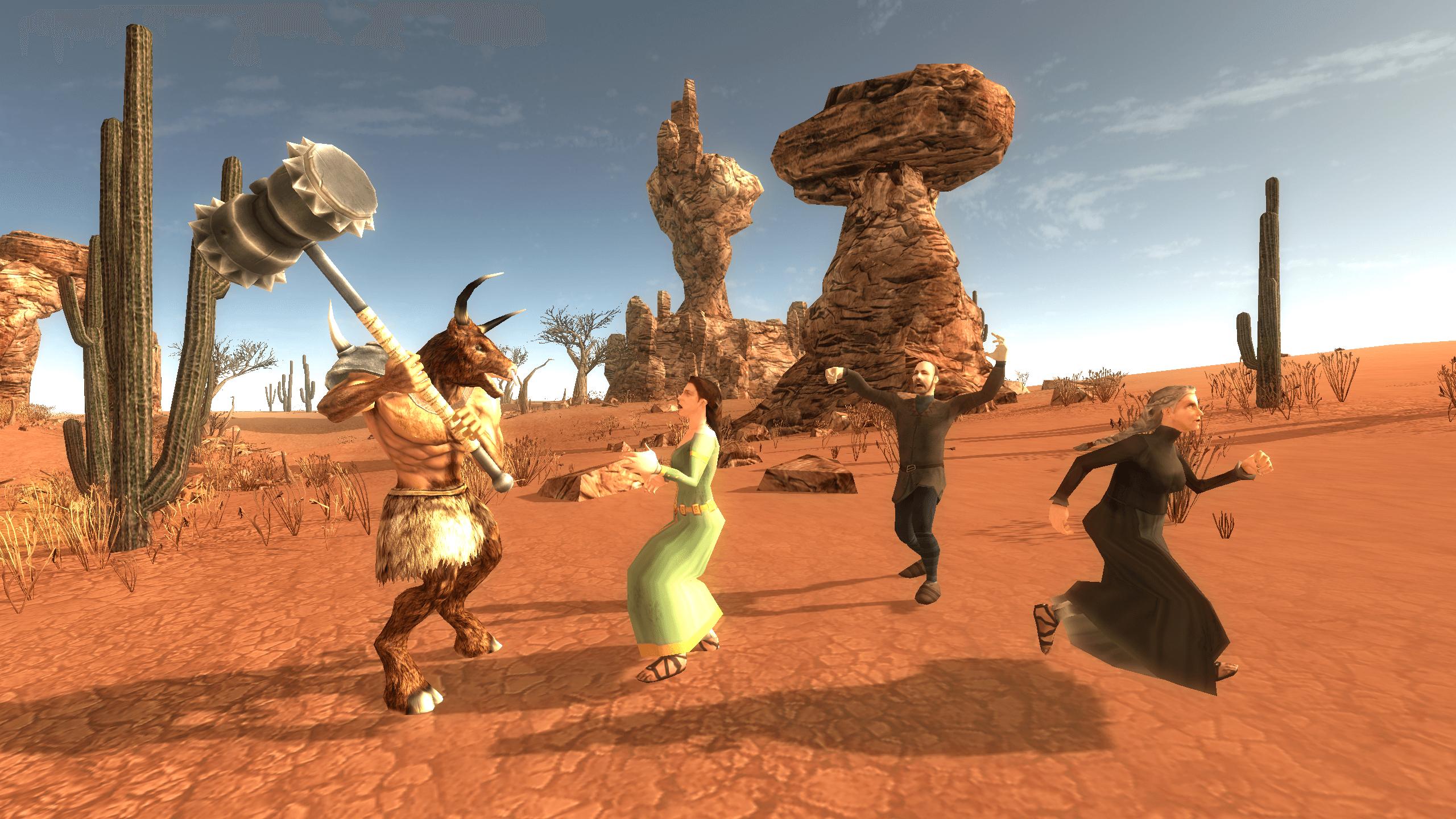 Minotaur Simulation 3D