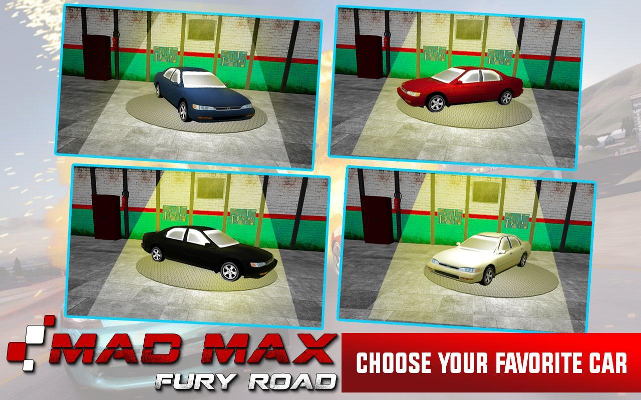 Furious mad car racing