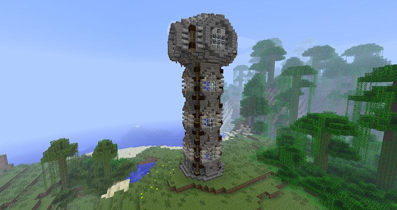 Amazing Wizard Tower Minecraft