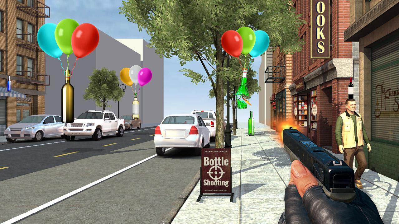 Bottle Shooting Training Game: Real Bottle Shooter