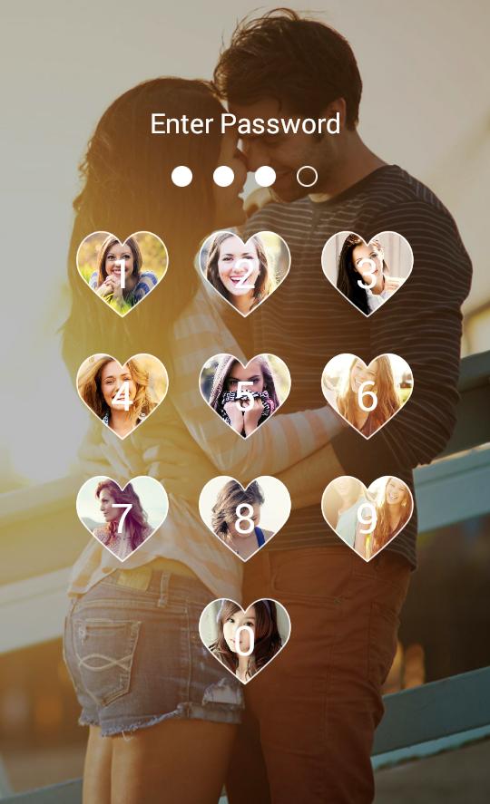 Love Passcode LockScreen