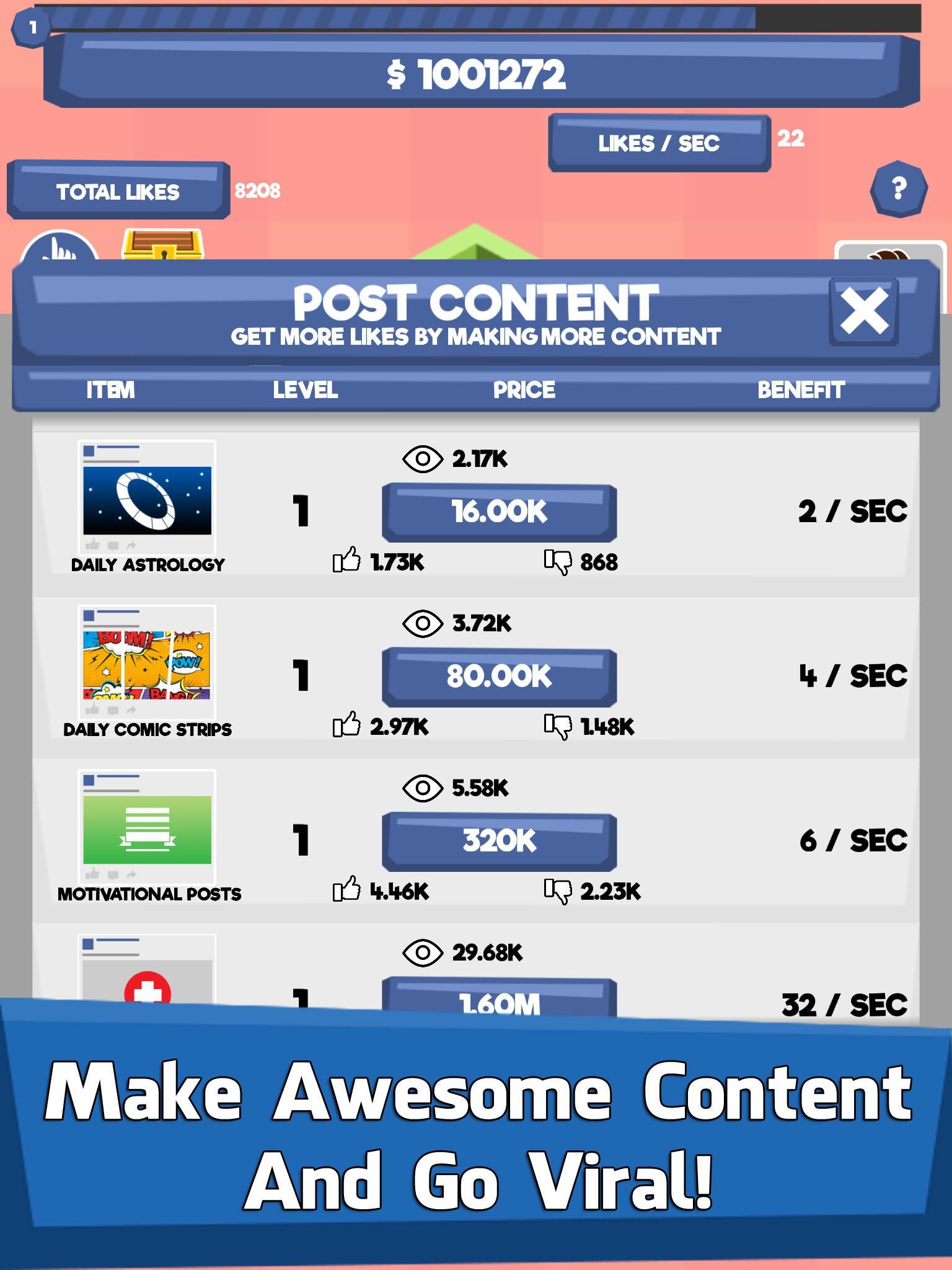 Social Network Tycoon