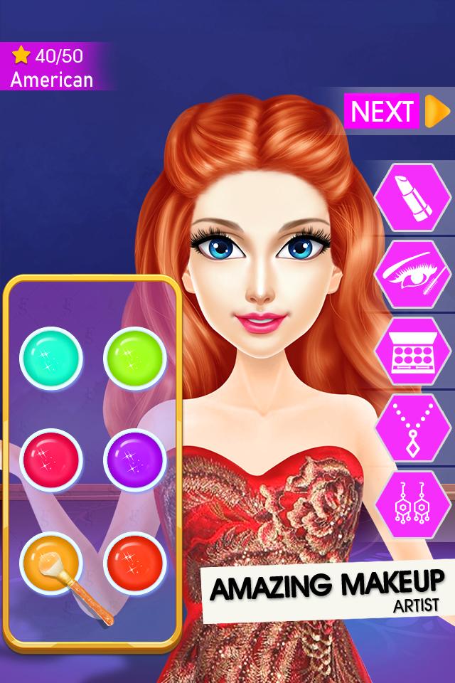 Hairstyles Makeover Girls Game