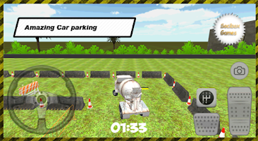 Cement Truck Parking