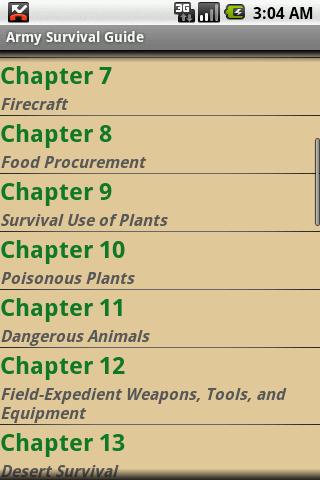 Army Survival Guide Lite