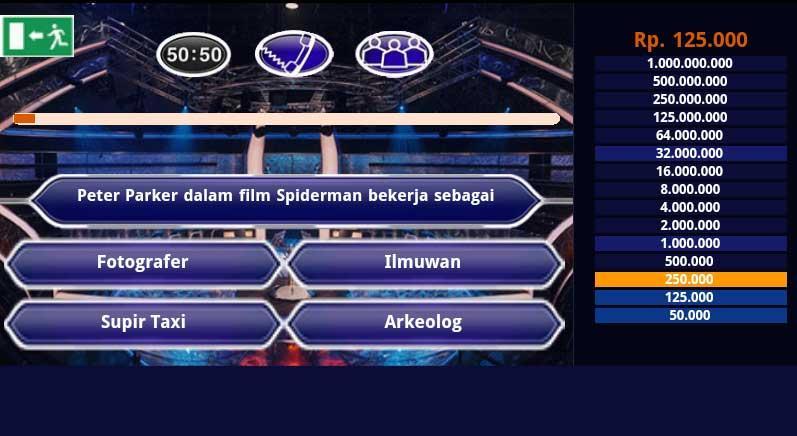 Kuis Millionaire Indonesia