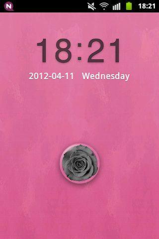 GO Locker Theme Pink Cute Rose