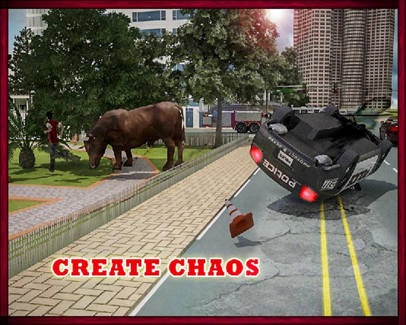 Angry Bull City Attack