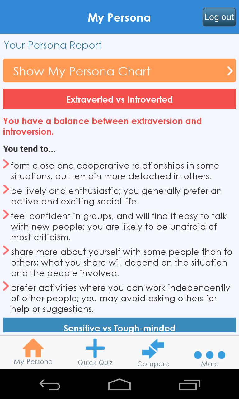 Practical Personality Test