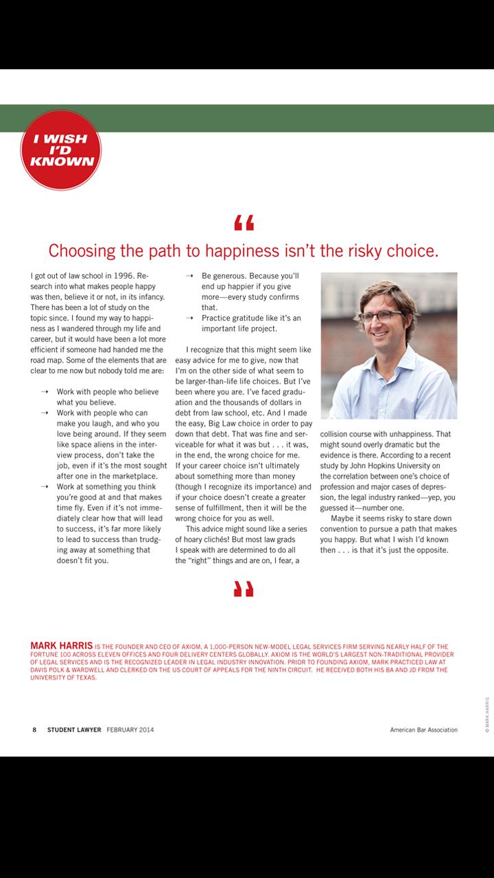 Student Lawyer Magazine