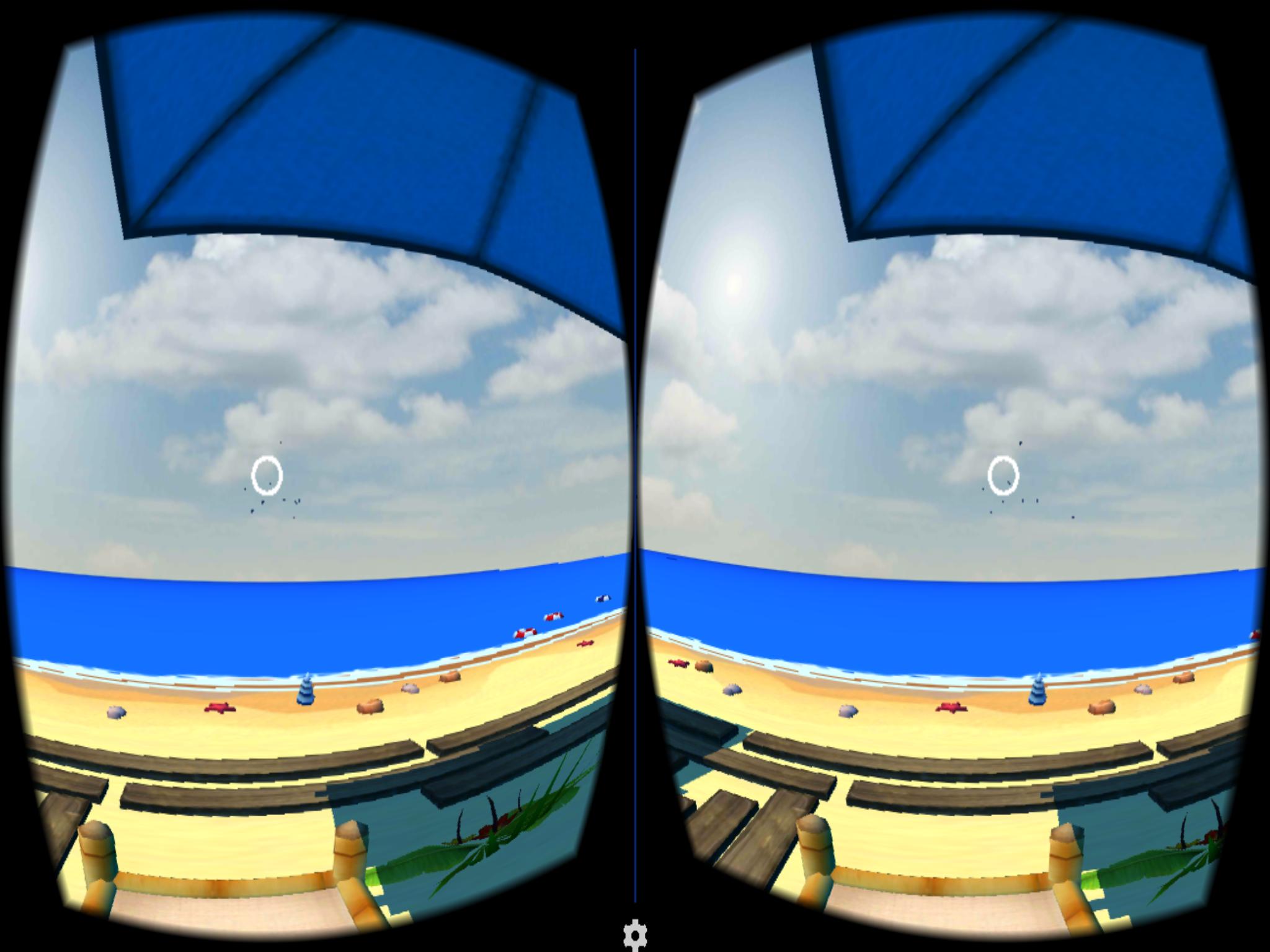 Relax Beach Toon VR Cardboard