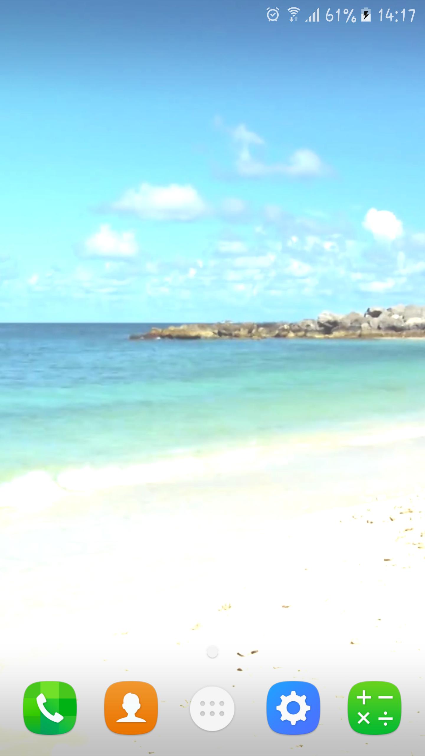 Sandy Beach Live Wallpaper