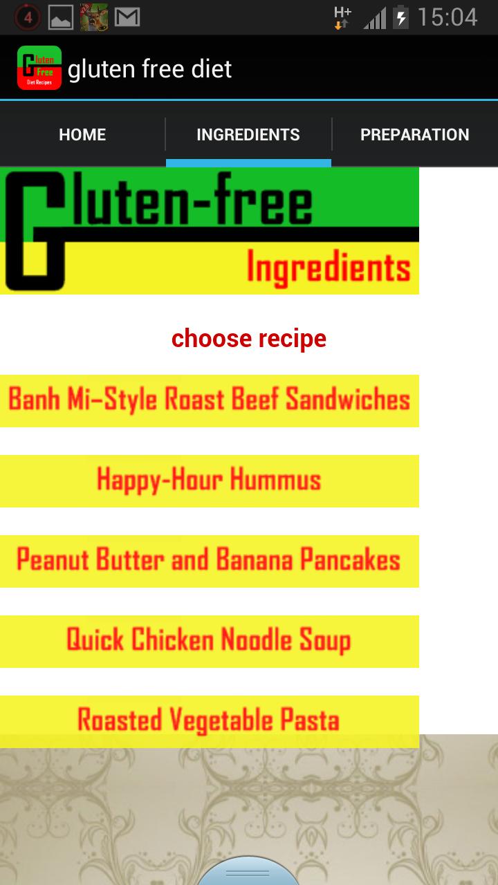 Diet Plan : Weight Loss Gluten