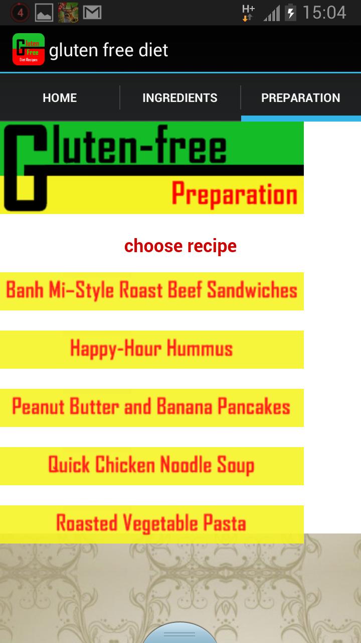 Diet Plan : Weight Loss Gluten