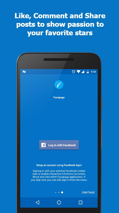 Facepage: Viewer for Fan Pages