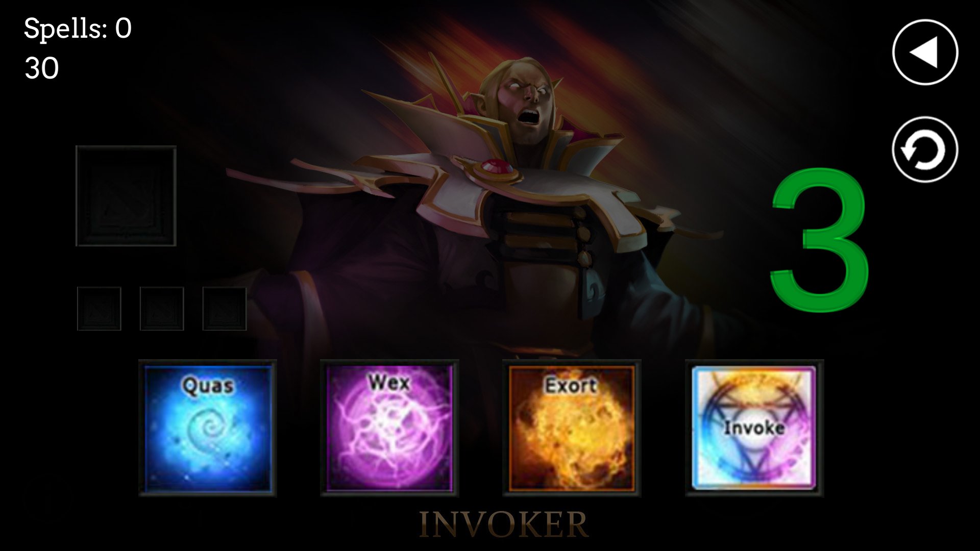 Invoker Training