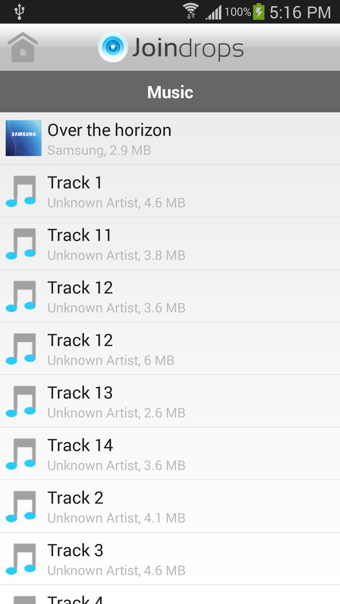 Join Drops - File Sharing