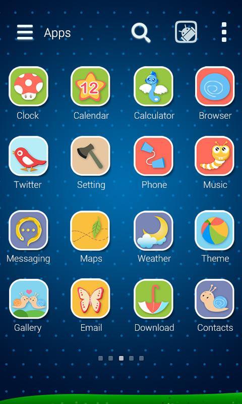 snail GO Launcher Theme