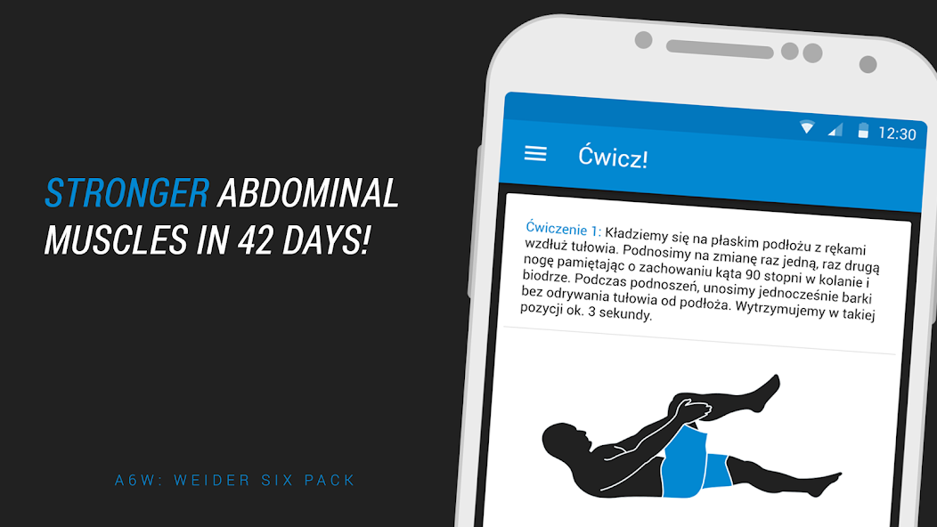 Workout - A6W Weider six pack