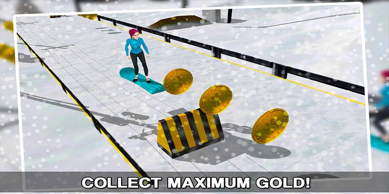 Snow Board Freestyle Skiing 3D