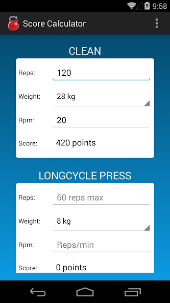 Kettlebell Pentathlon