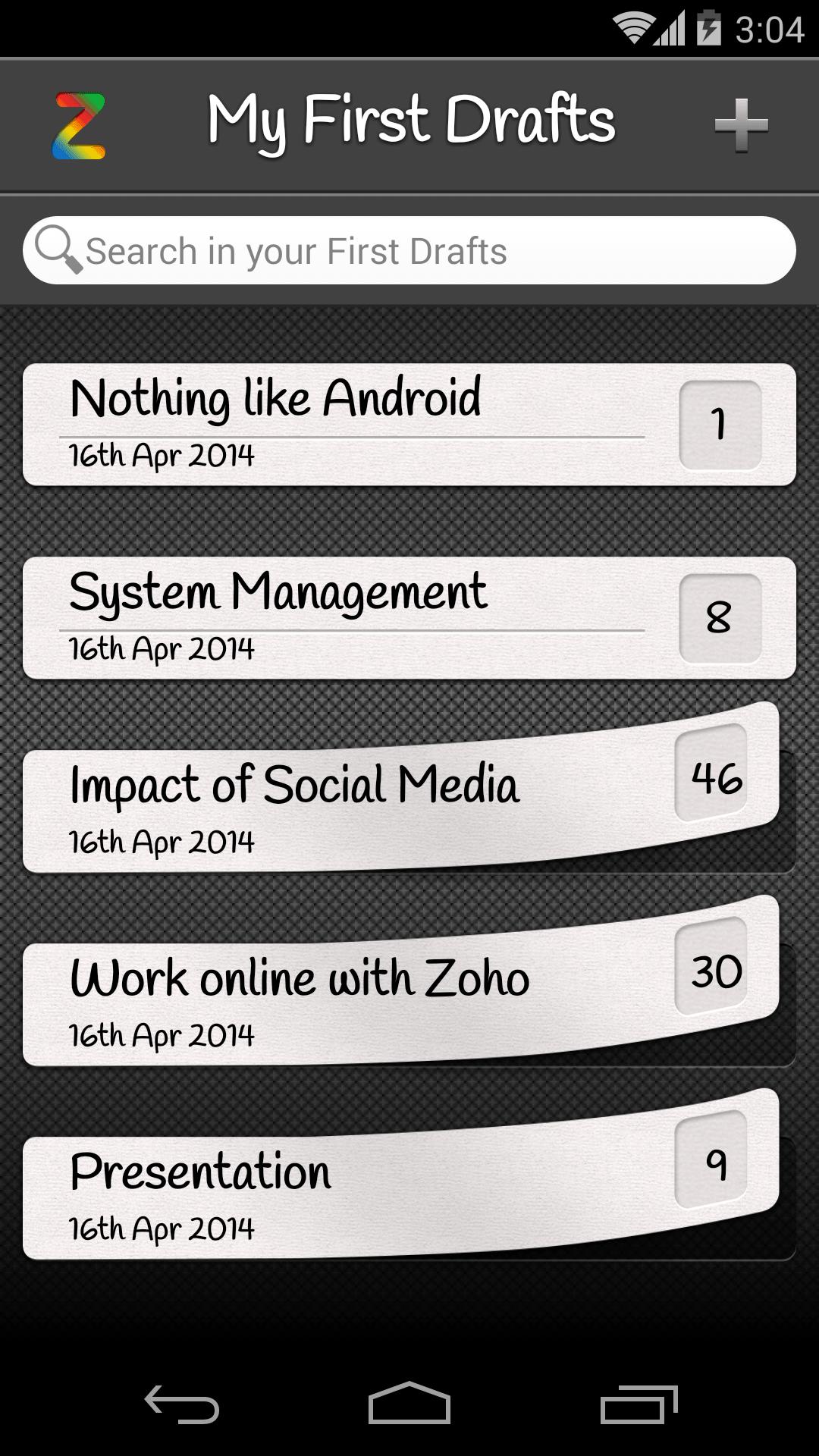 Offline Presentation on the go - First Draft 