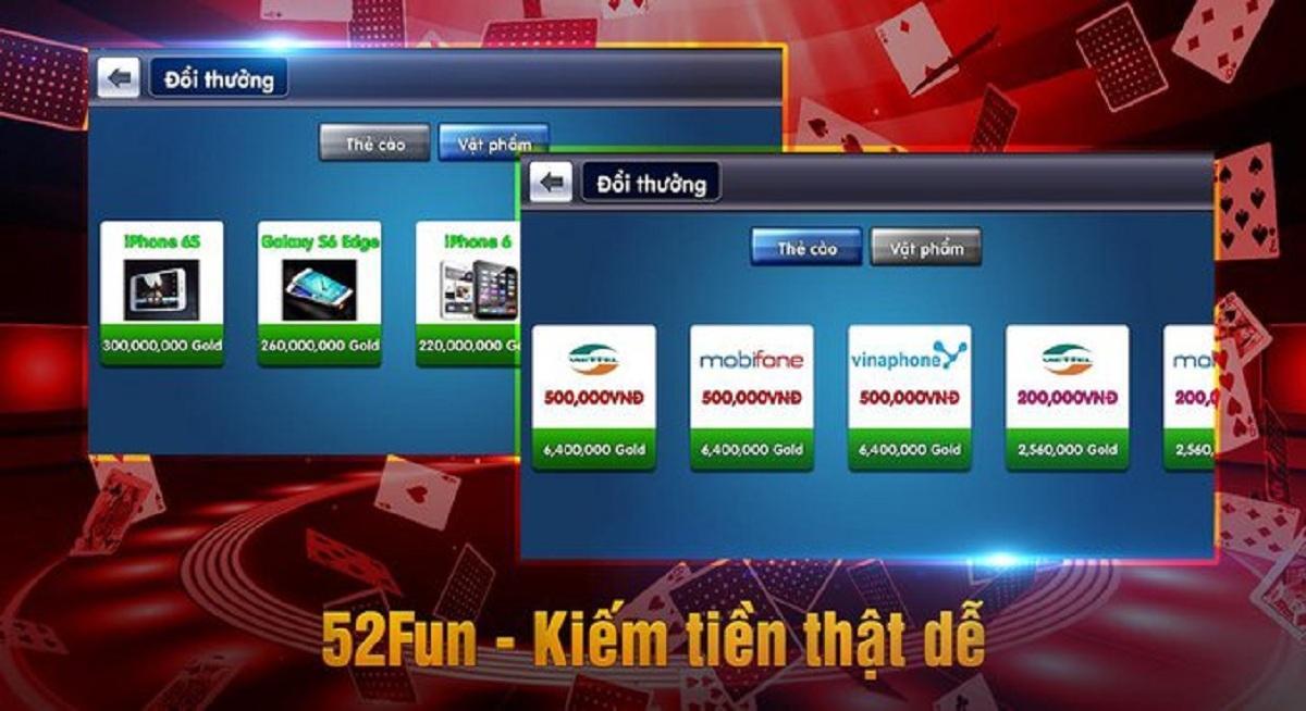 Game danh bai doi thuong 2018 52fun