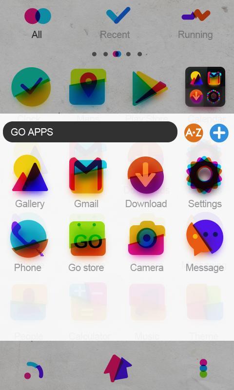 Color Evil GO Launcher Theme