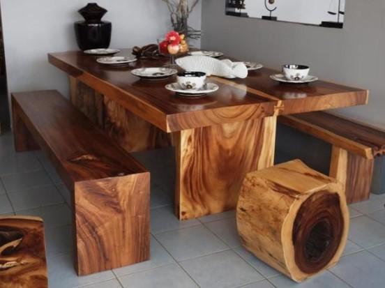 interior design wooden furniture
