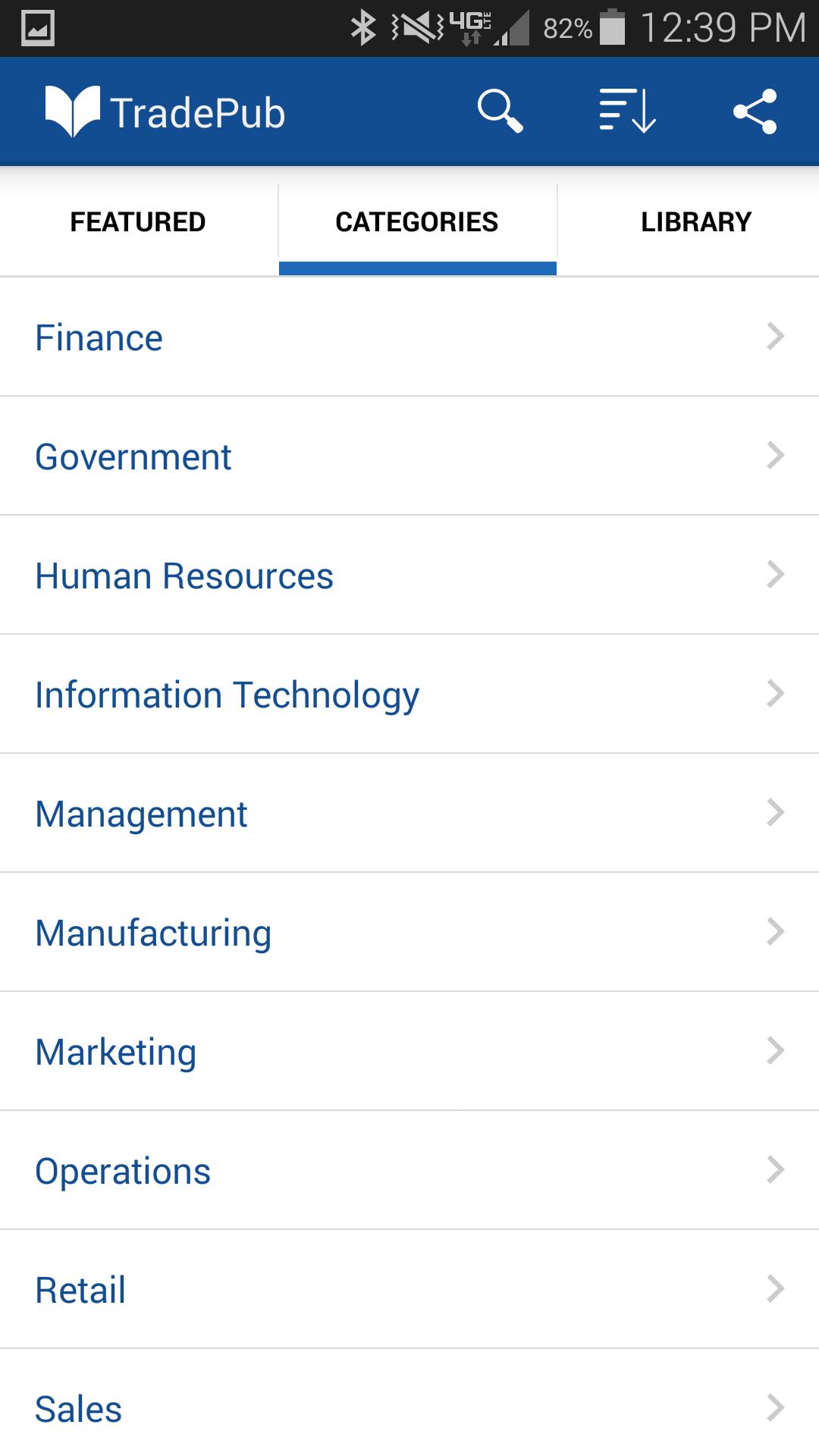 TradePub.com for Android